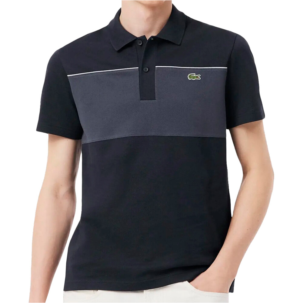 Lacoste polo manga corta hombre Polo MC Bloq core vista frontal