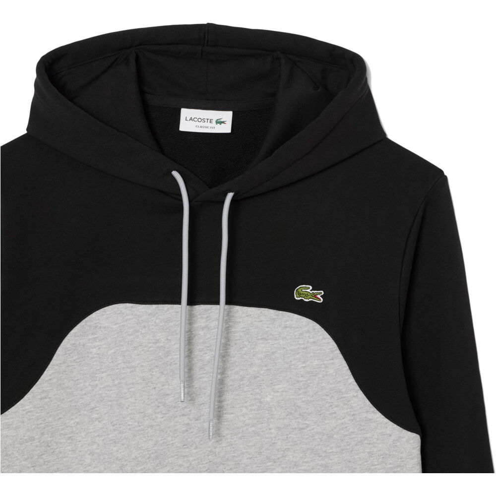 Lacoste sudadera hombre sweatshirt bloq hoody 04