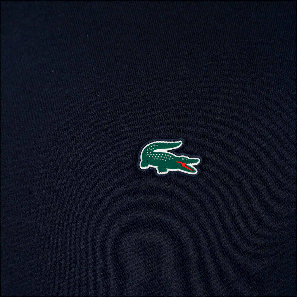 Lacoste sudadera hombre sweatshirt entry crew vista detalle