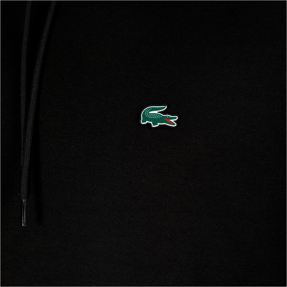 Lacoste sudadera hombre sweatshirt entry hoody vista detalle