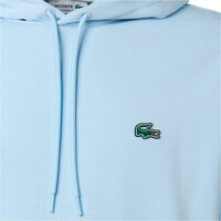 Lacoste sudadera hombre sweatshirt entry hoody vista detalle