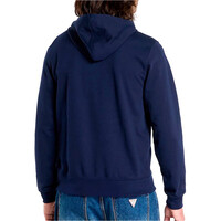 Lacoste sudadera hombre sweatshirt entry hoody vista trasera