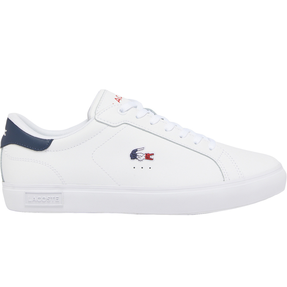 Lacoste zapatilla moda hombre POWERCOURT 125 lateral exterior