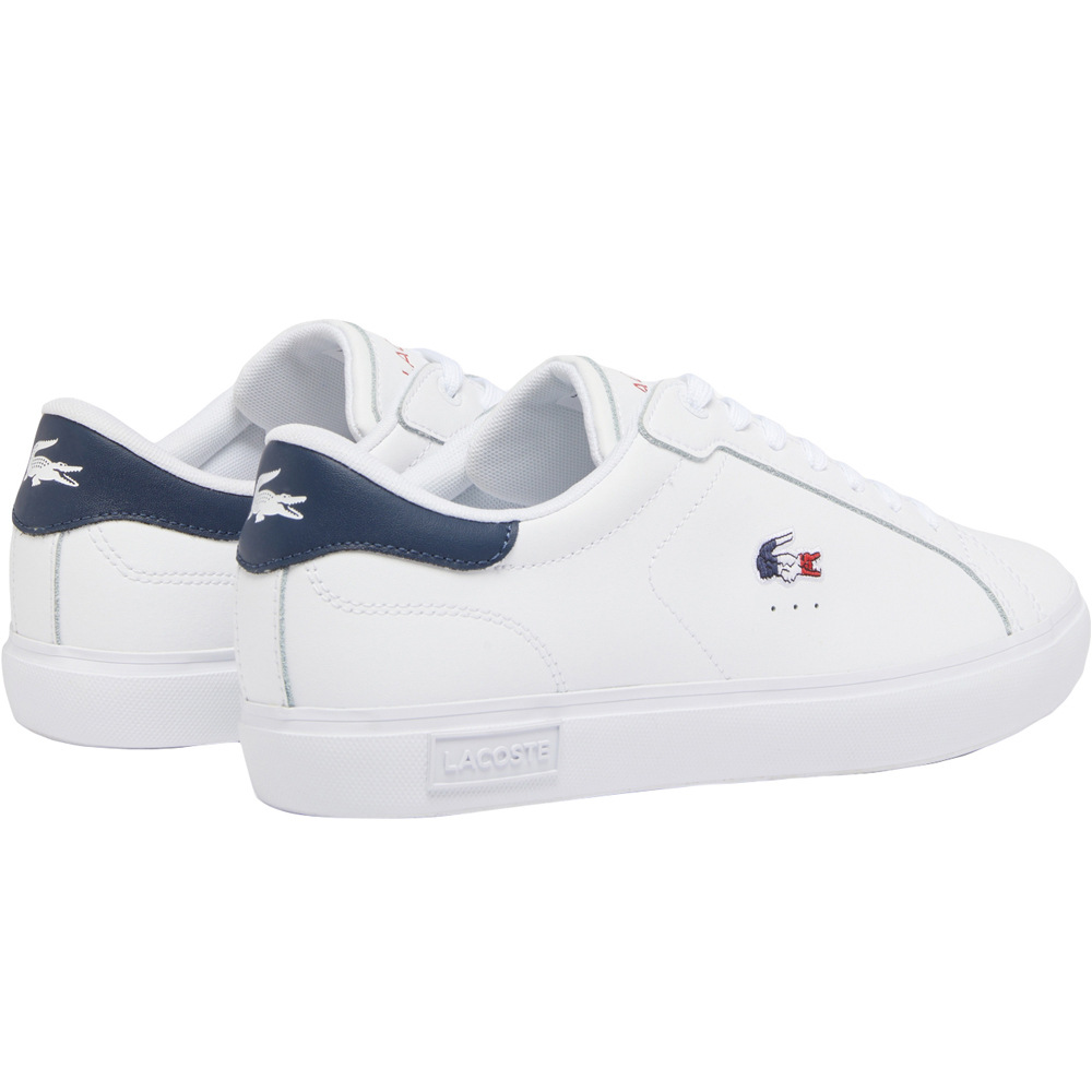 Lacoste zapatilla moda hombre POWERCOURT 125 vista trasera