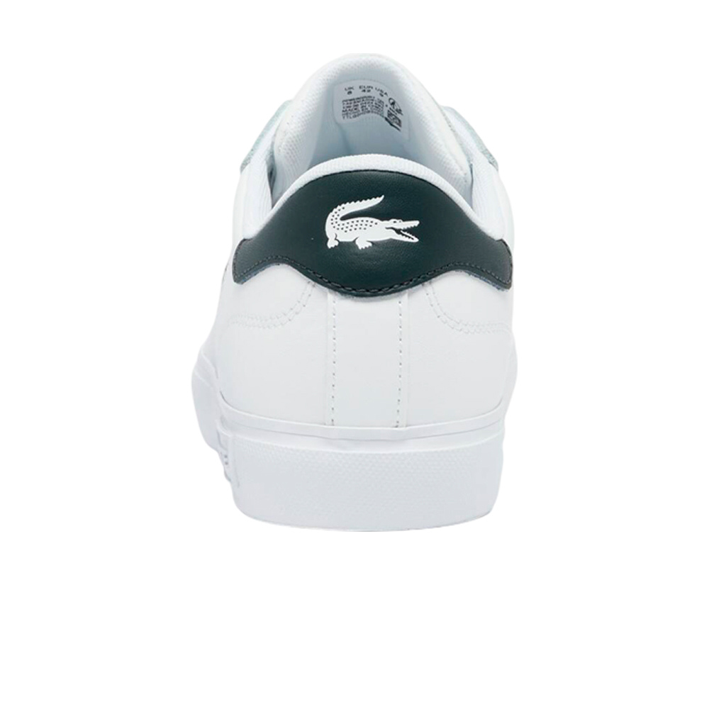 Lacoste zapatilla moda hombre POWERCOURT 125 vista trasera