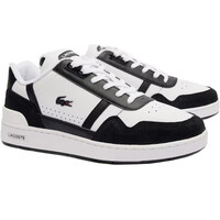Lacoste zapatilla moda hombre T-CLIP LOGO LEATHER puntera