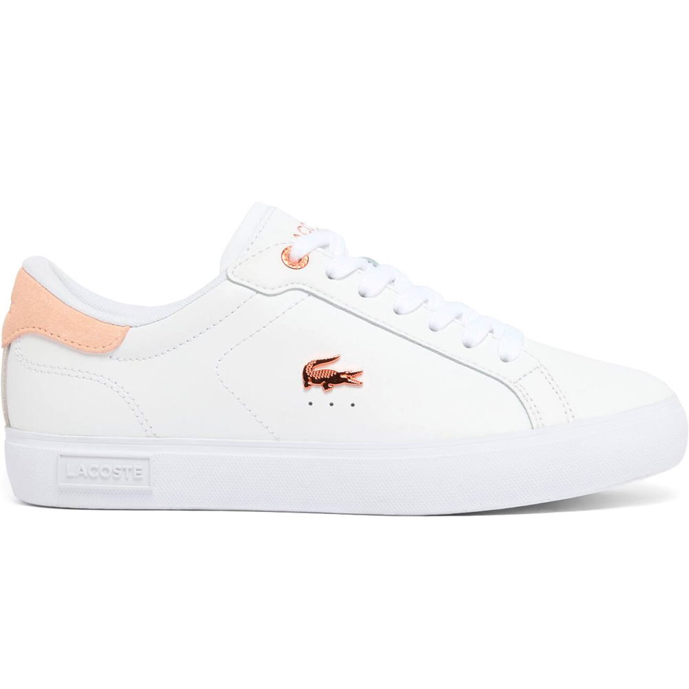 Lacoste zapatilla moda mujer POWERCOURT 126 lateral exterior