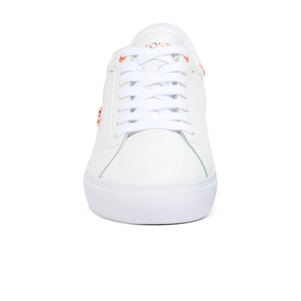 Lacoste zapatilla moda mujer POWERCOURT 126 lateral interior