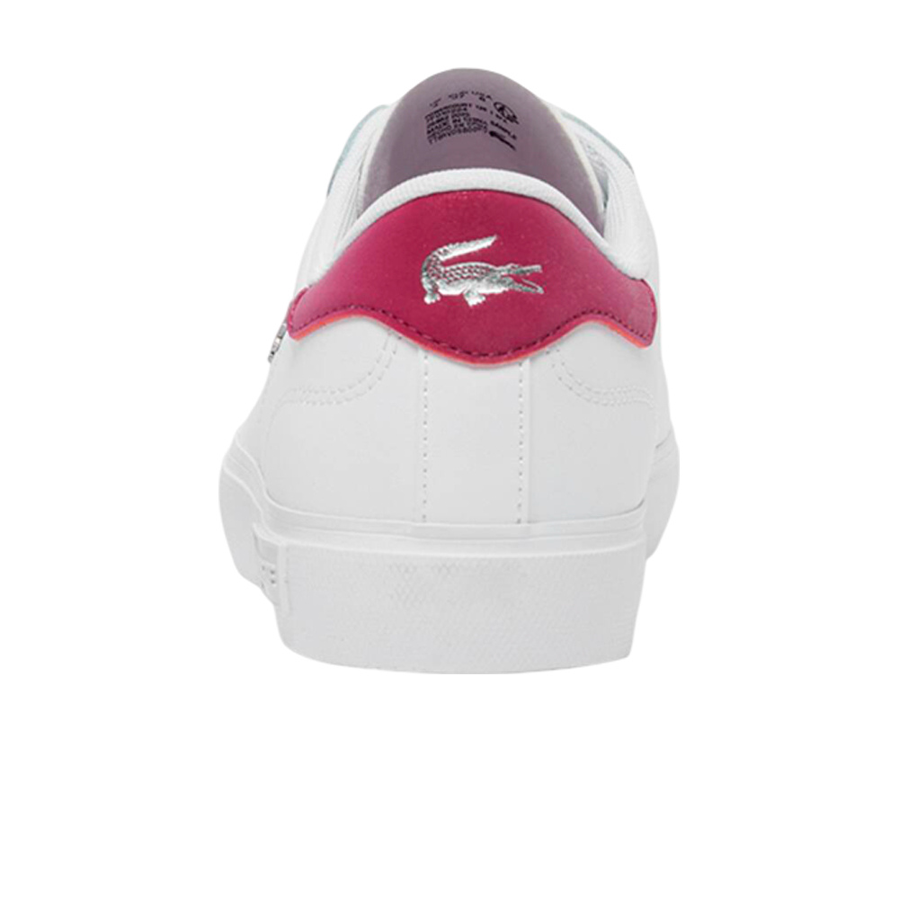 Lacoste zapatilla moda mujer POWERCOURT 126 vista trasera