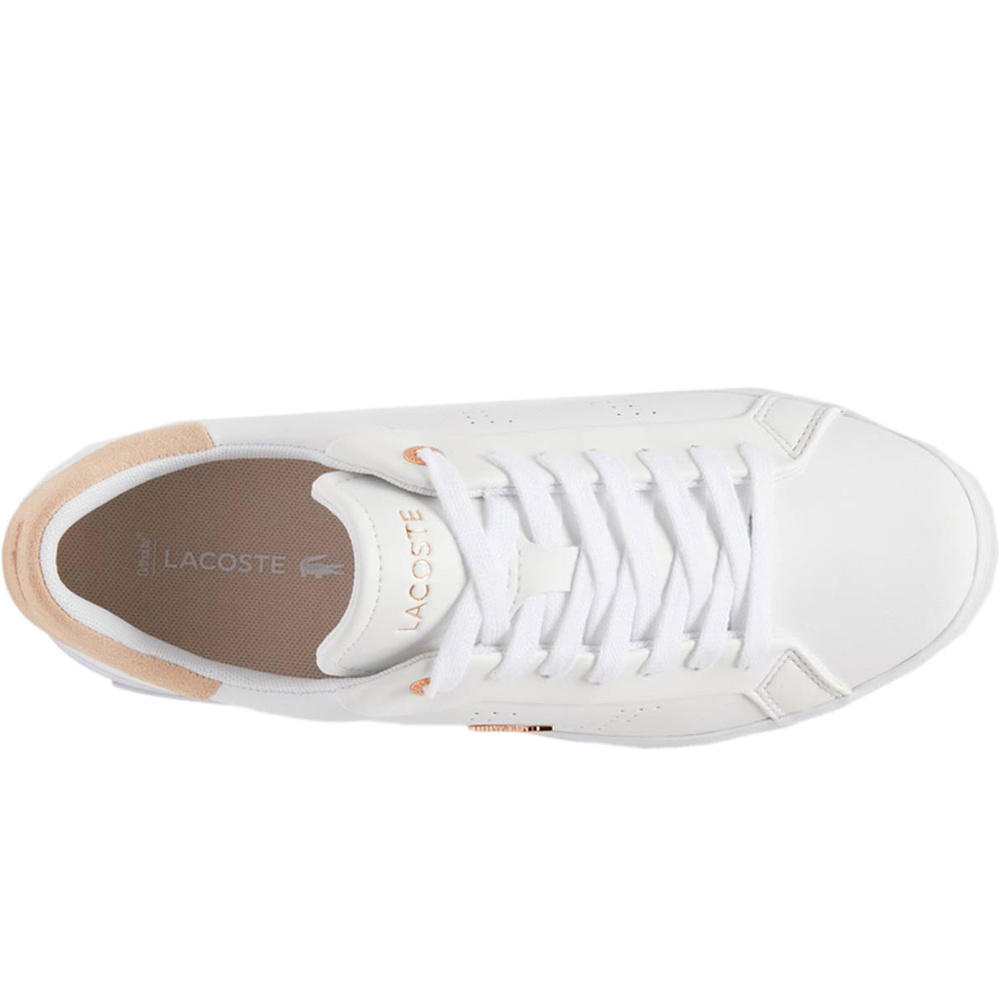 Lacoste zapatilla moda mujer POWERCOURT 2.0 2241 SFA 05
