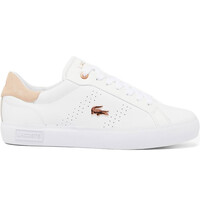 Lacoste zapatilla moda mujer POWERCOURT 2.0 2241 SFA lateral exterior