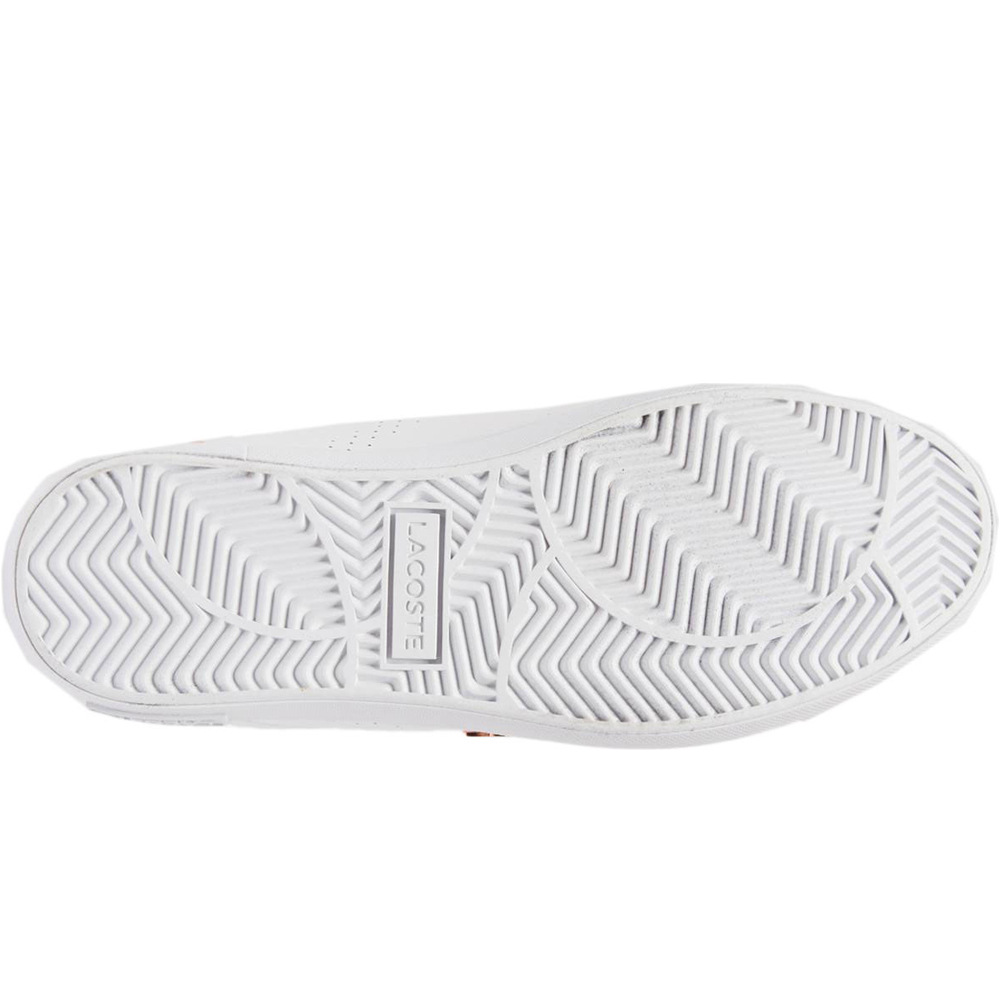 Lacoste zapatilla moda mujer POWERCOURT 2.0 2241 SFA vista superior