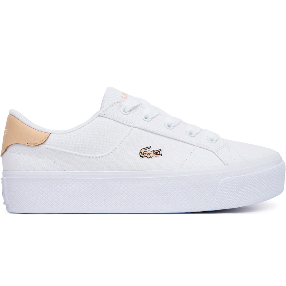 Lacoste zapatilla moda mujer ZIANE PLATFORM lateral exterior