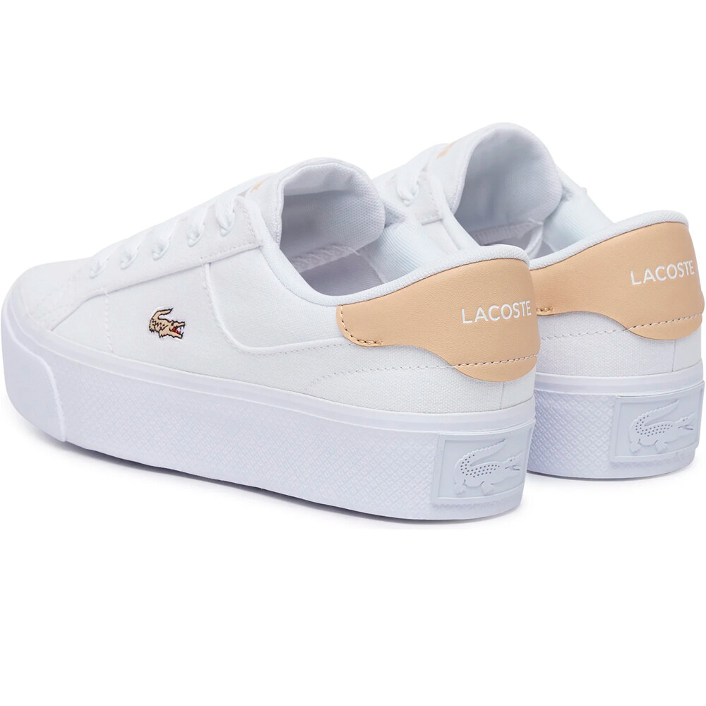 Lacoste zapatilla moda mujer ZIANE PLATFORM puntera