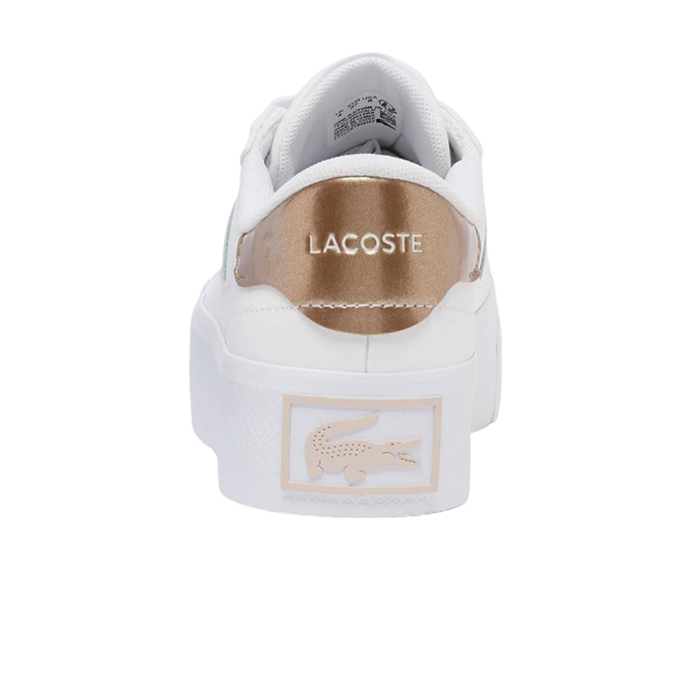 Lacoste zapatilla moda mujer ZIANE PLATFORM vista trasera