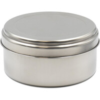 Laken fiambreras Batera acero inox. 17 cm. con funda, juego de cubiertos, va 02