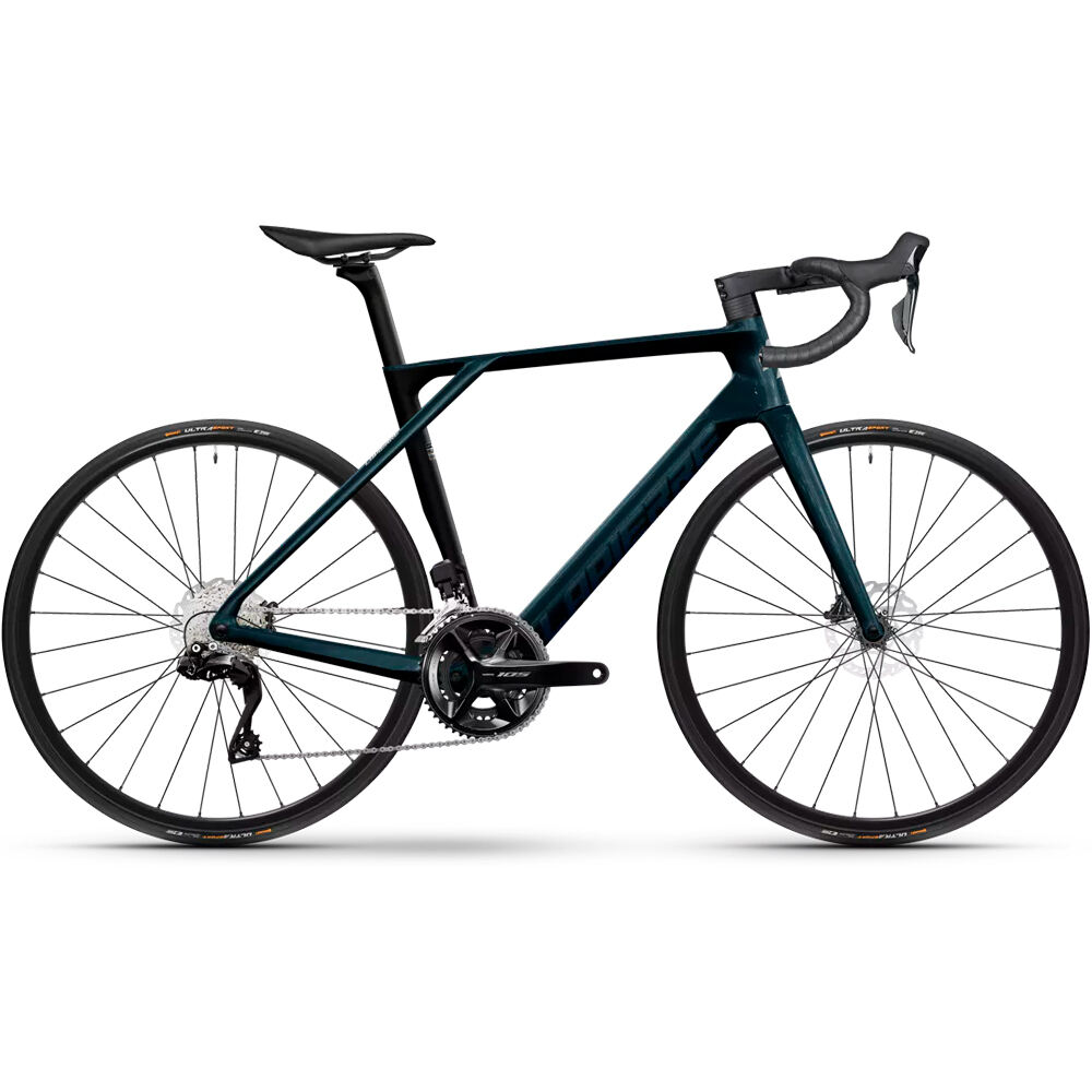 Lapierre bicicletas de carretera carbono XELIUS DRS 5.0 BL vista frontal