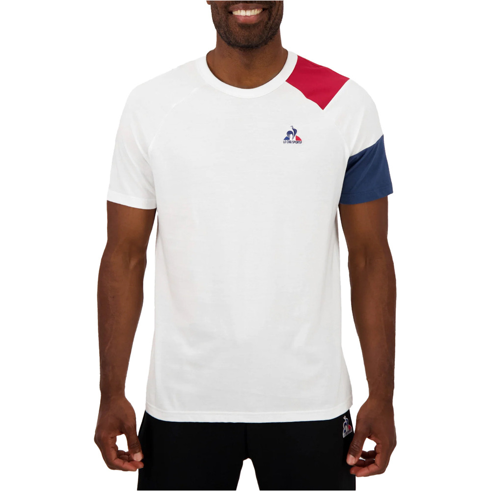 Le Coq Sportif camiseta manga corta hombre BAT SP Tee SS N1 M vista frontal