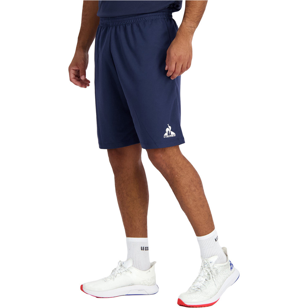 Le Coq Sportif pantalón corto fitness hombre N1 TRAINING Short M vista frontal