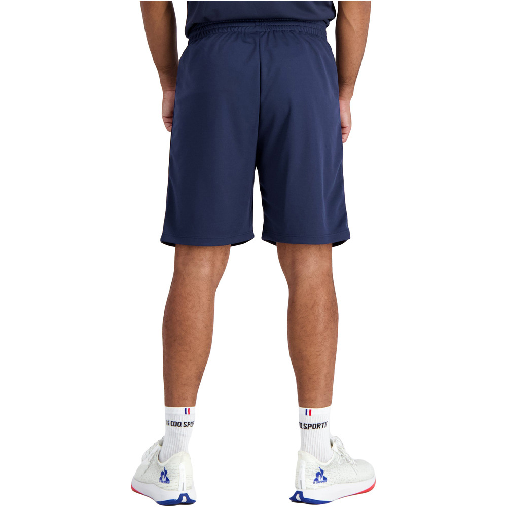 Le Coq Sportif pantalón corto fitness hombre N1 TRAINING Short M vista trasera