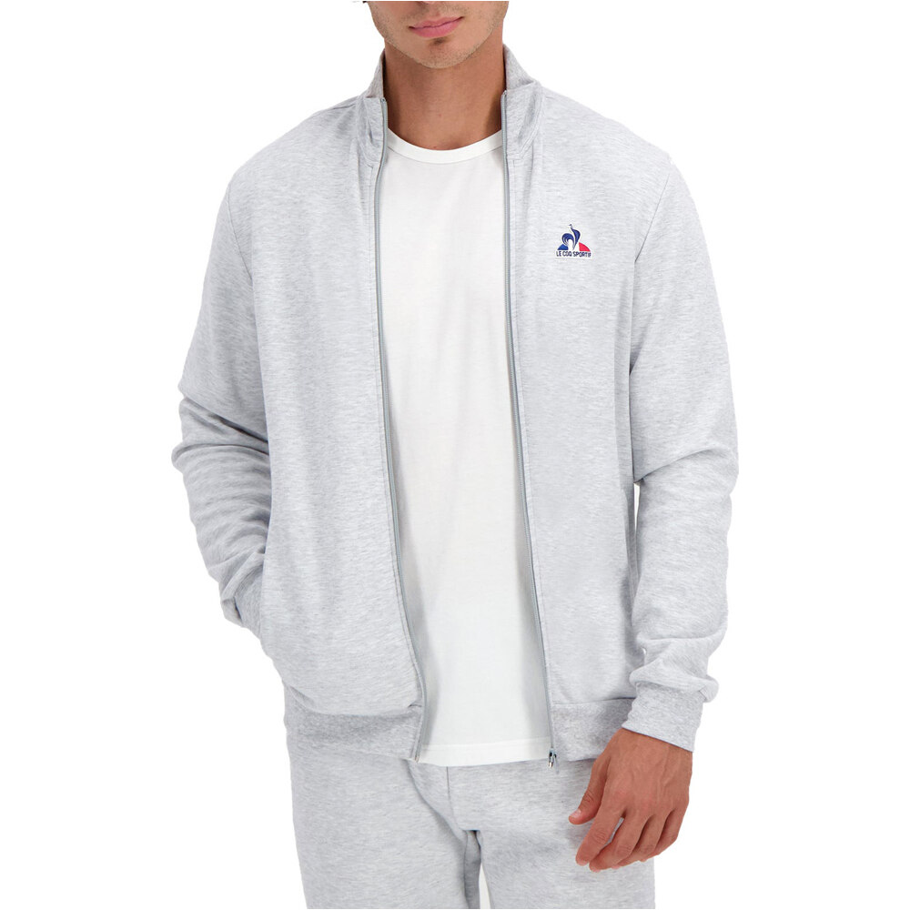 Le Coq Sportif sudadera hombre ESS FZ Sweat N2 M vista frontal