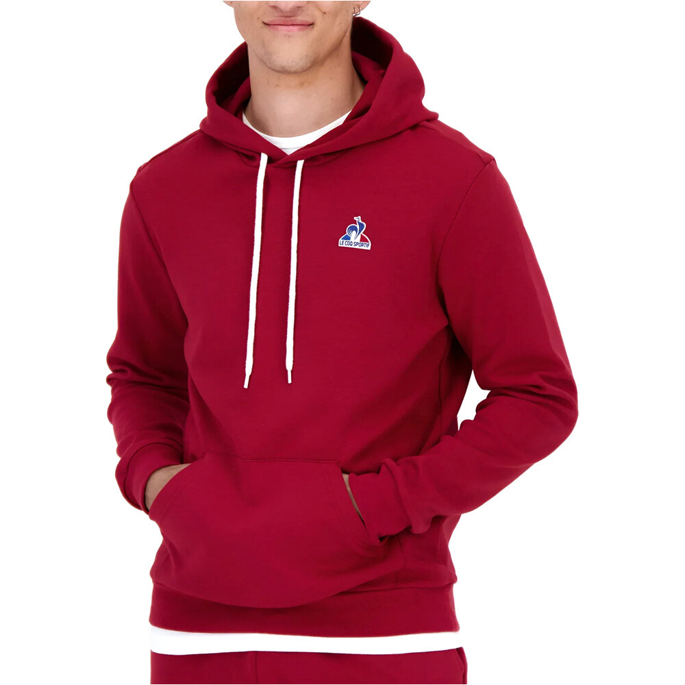 Le Coq Sportif sudadera hombre ESS Hoody N1 M vista frontal