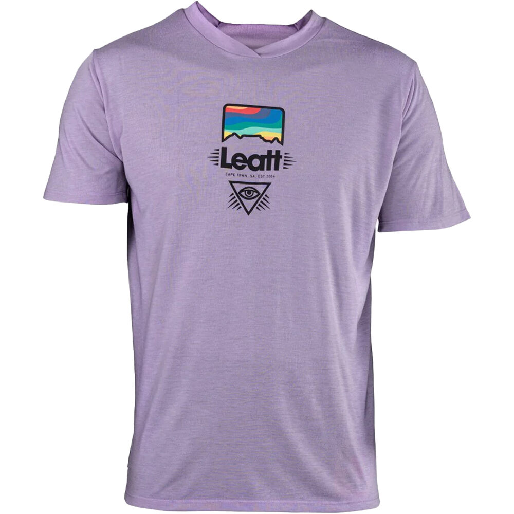 Leatt camiseta ciclismo hombre Camiseta MTB Gravity 1.0 vista frontal