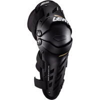 Leatt perneras cortas ciclismo Rodilleras Dual Axis Jr vista frontal