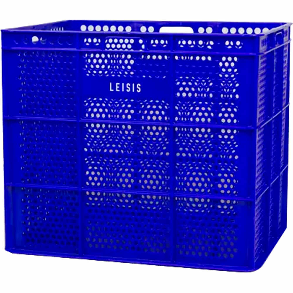 Leisis juguetes para playa Caja Perforada Fondo Liso Apilable 62x47,4x42,5cm 107L vista frontal