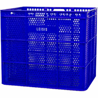 CAJA PERFORADA FONDO LISO APILABLE 62X47,4X42,5CM 107L
