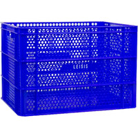 Leisis juguetes para playa Caja Perforada Fondo Liso Apilable 62x47,4x53,5cm 157L vista frontal