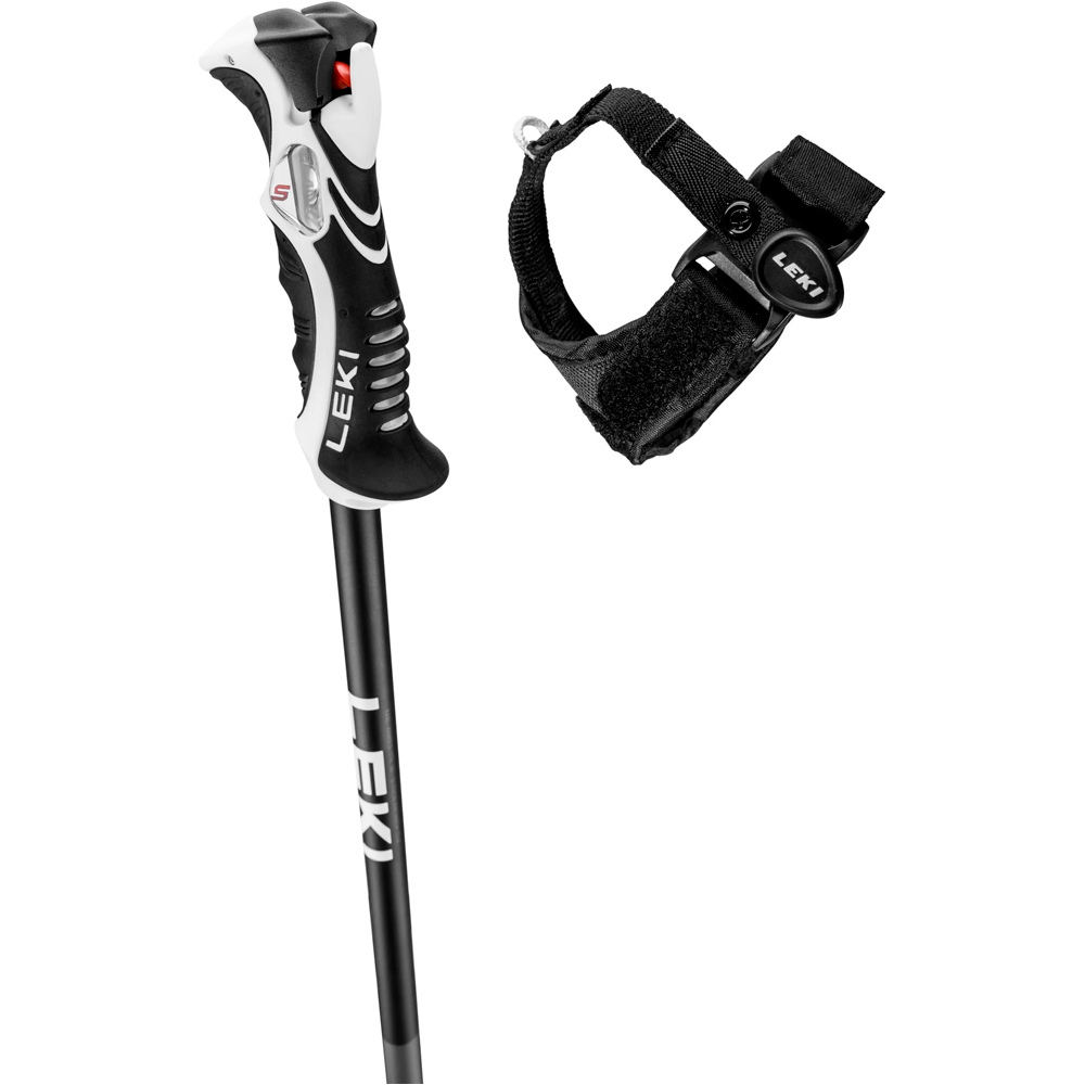 Leki bastones esquí BOLD LITE S dark anthra-bright red-black 04