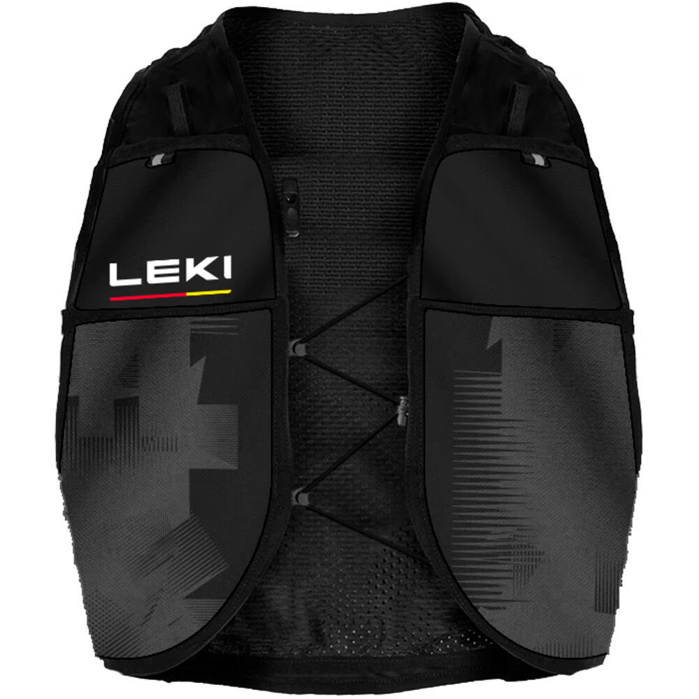 Leki varios running TRAIL RUNNING QUIVER VEST vista frontal