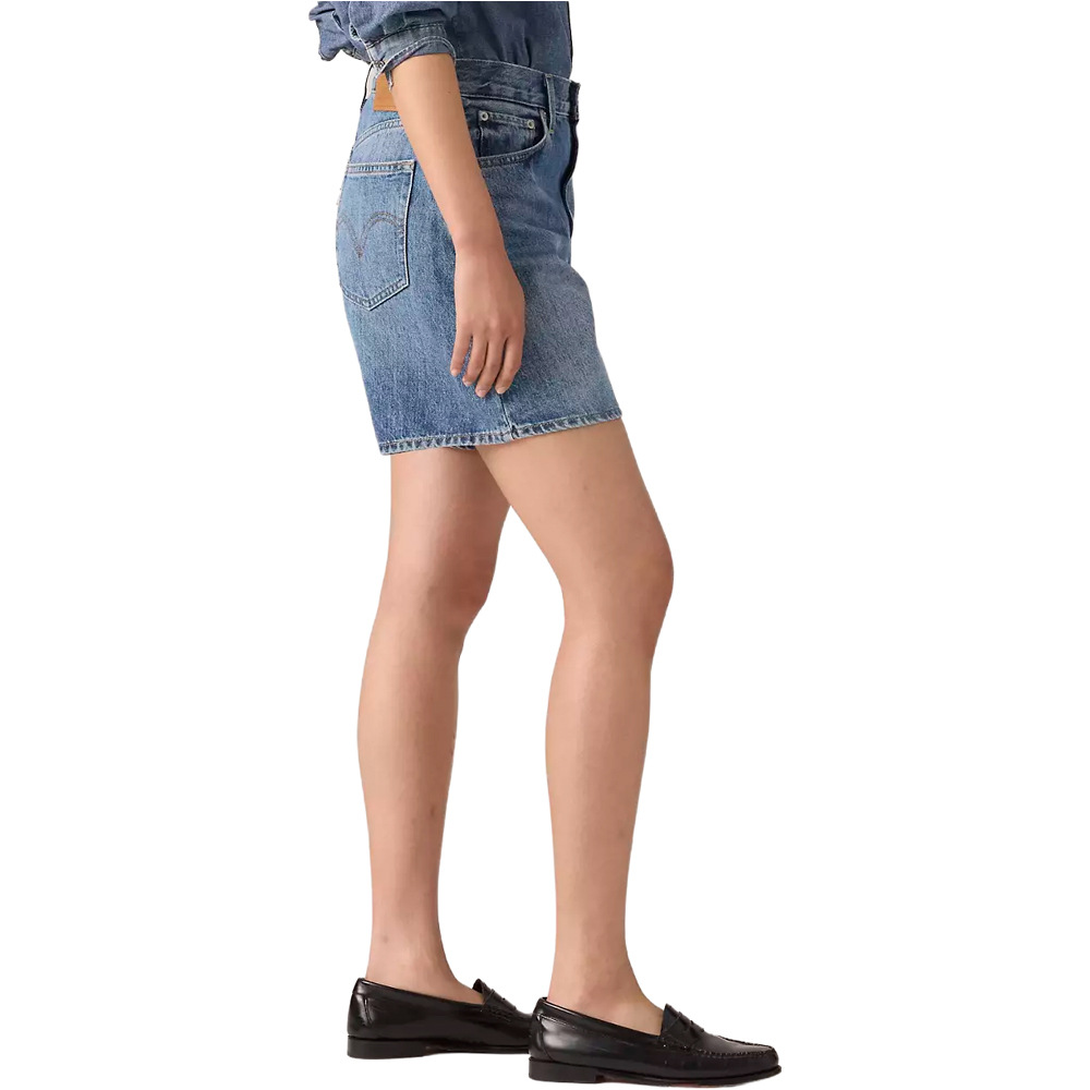 Levi'S bermuda mujer HIGH BAGGY SHORT vista detalle