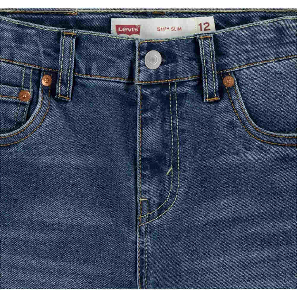 Levi'S bermuda niño LVB NEW 511 SLIM FIT DENIM SHORT vista detalle