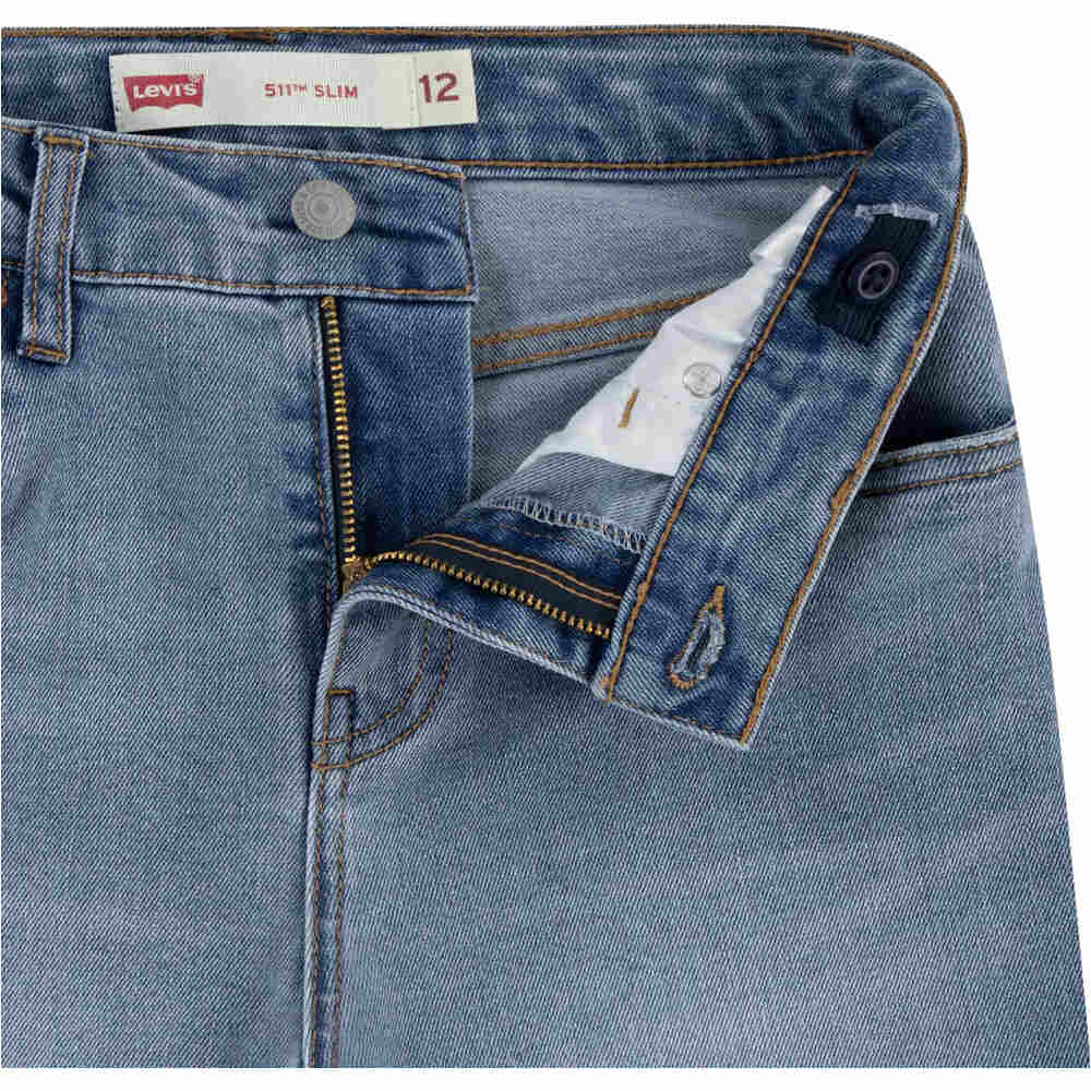 Levi'S bermuda niño LVB NEW 511 SLIM FIT DENIM SHORT vista detalle