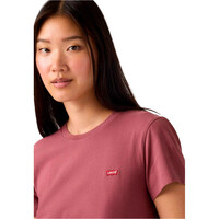 Levi'S camiseta manga corta mujer PERFECT TEE GN vista detalle