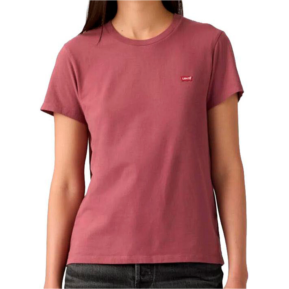 Levi'S camiseta manga corta mujer PERFECT TEE GN vista frontal