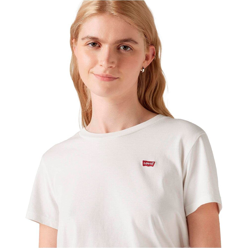 Levi'S camiseta manga corta mujer PERFECT TEE vista detalle