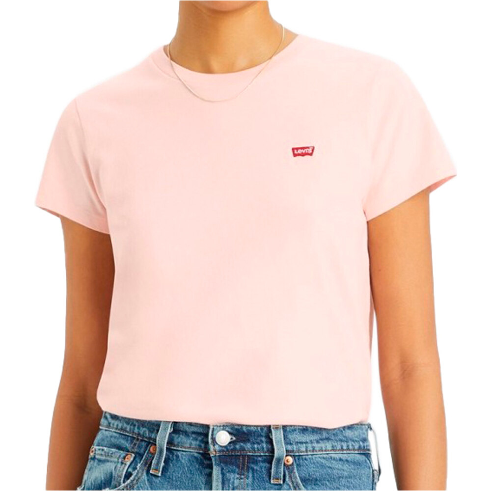 Levi'S camiseta manga corta mujer PERFECT TEE vista frontal