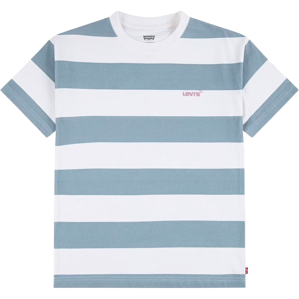Levi'S camiseta manga corta niño LVB BIG STRIPE TEE vista detalle