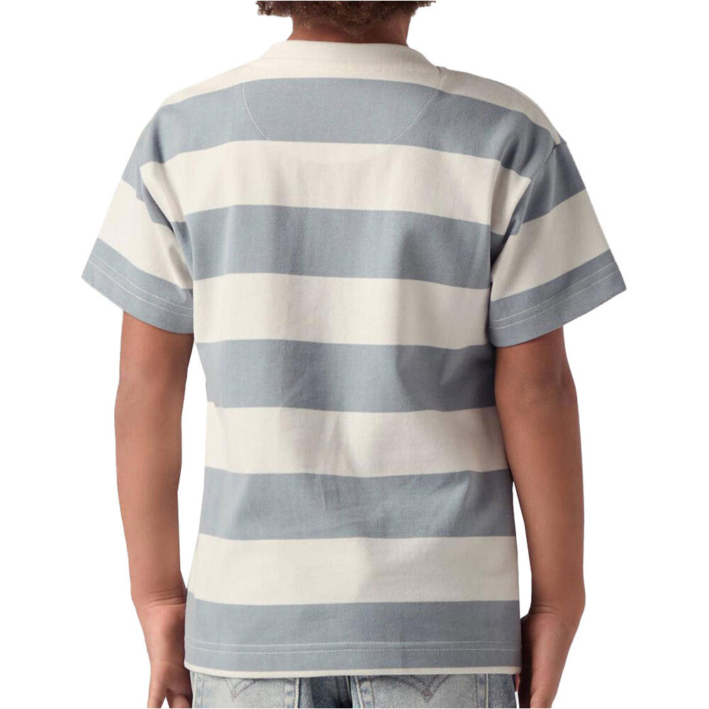Levi'S camiseta manga corta niño LVB BIG STRIPE TEE vista trasera