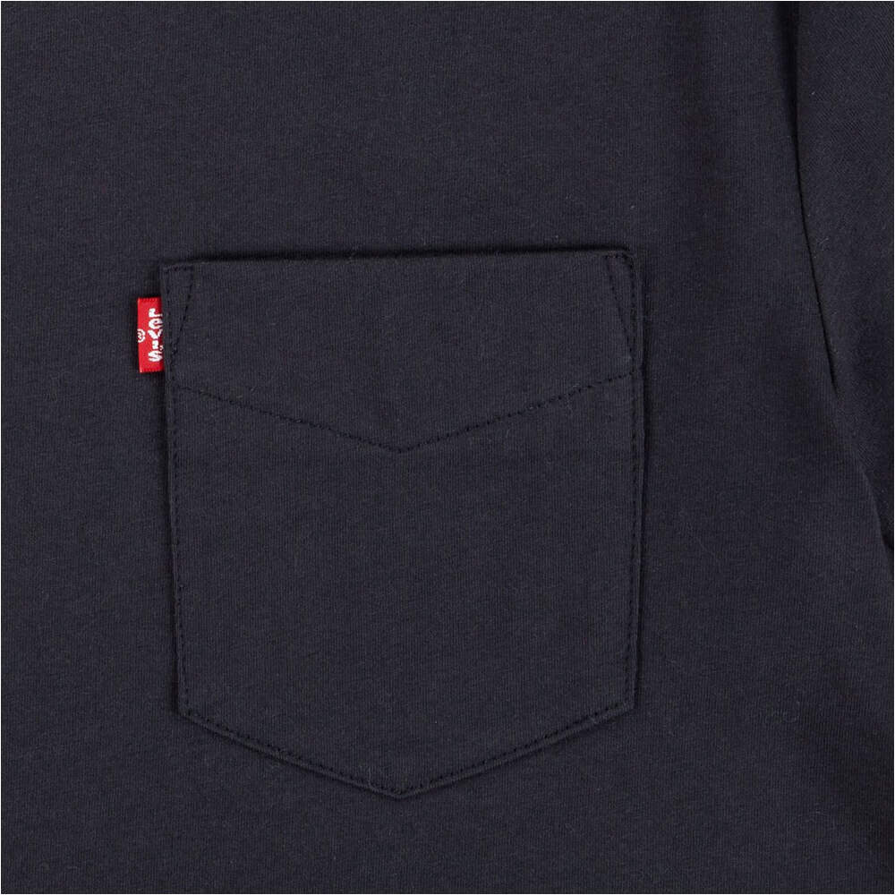 Levi'S camiseta manga corta niño LVB SUNSET POCKET TEE vista detalle