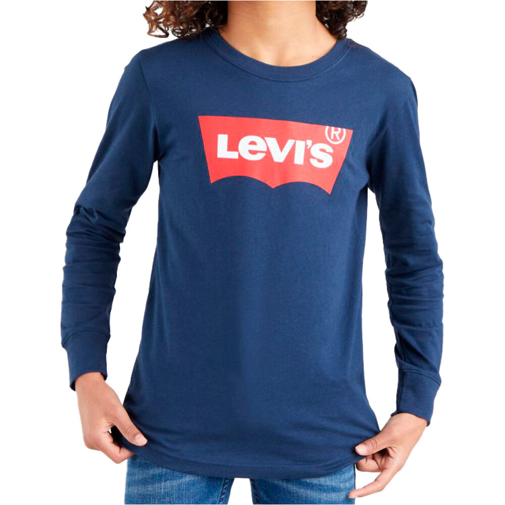 Levi'S camiseta manga larga niño LVB-L/S BATWING TEE vista frontal