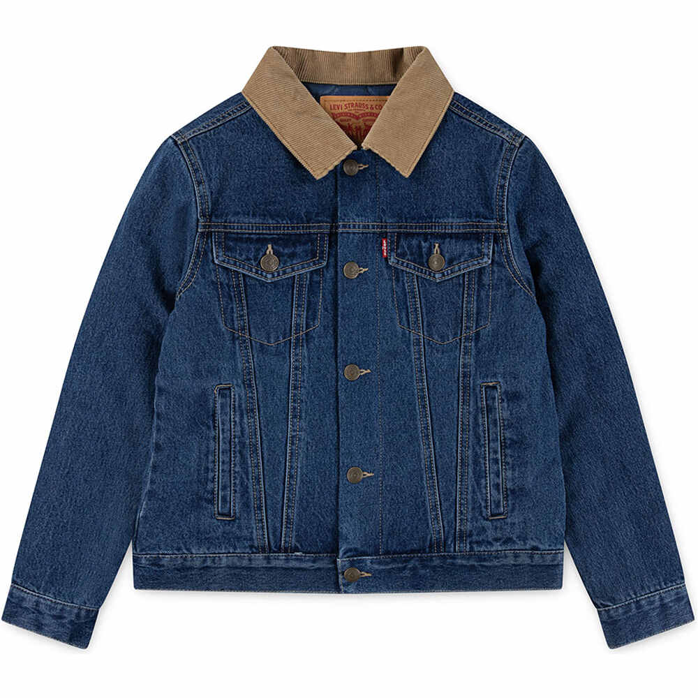 Levi'S chaqueta niño LVB QUILTED LINED TRUCKER vista frontal