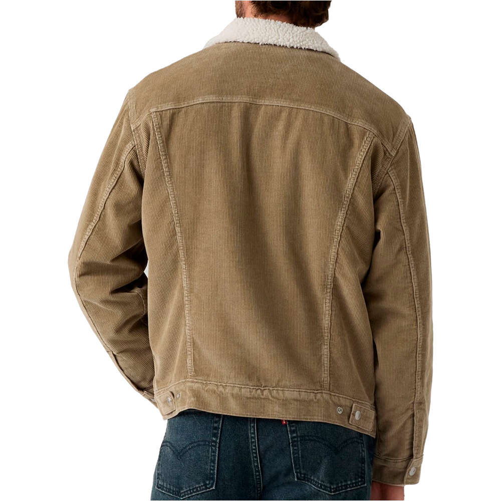 Levi'S chaquetas hombre RELAXED FIT SHERPA TRKR vista trasera