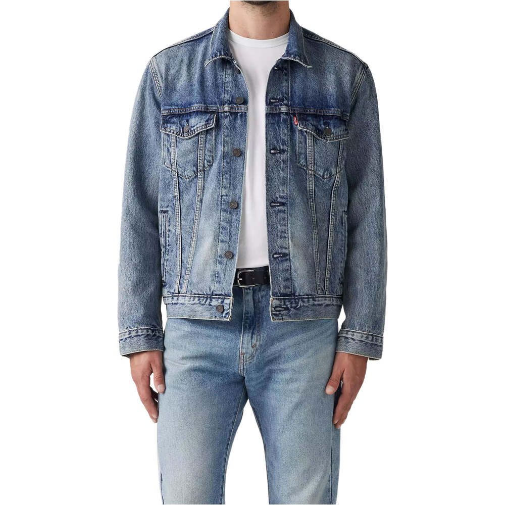 Levi'S chaquetas hombre THE TRUCKER JACKET MED vista frontal