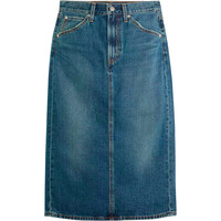 Levi'S faldas mujer HR BACK SLIT SKIRT MED INDIGO - WORN IN 04