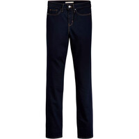 Levi'S pantalón mujer 314 SHAPING STRAIGHT DARK INDIGO - FLAT FINISH vista detalle