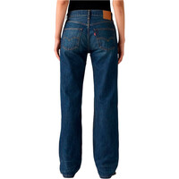 Levi'S pantalón mujer 501 90S DARK INDIGO - WORN IN vista trasera